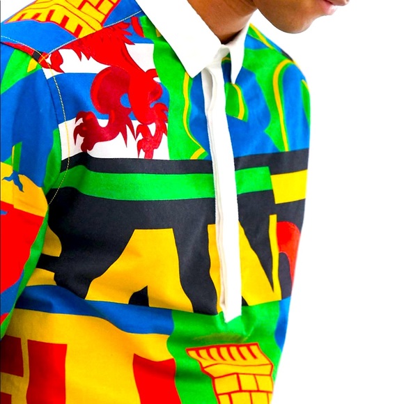 ASOS DESIGN Overhead Shirt w/ 90’s Style Print - M - Picture 5 of 8